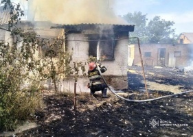 #громадськемісце У Кіровоградській області вогнеборці ліквідували три пожежі у житловому секторі #кропивницький #kropyvnytskyi