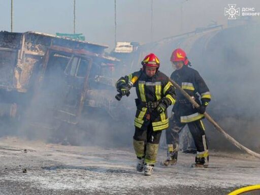 #громадськемісце Поблизу Вінниці загорілись молоковоз і вантажівка: подробиці та фото #вінниця #vinnytsia