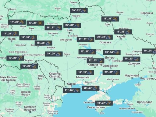 #громадськемісце Сьогодні в Україні подекуди пройдуть дощі з грозами, але істотного впливу на спеку вони не матимуть #запоріжжя #zaporizhia