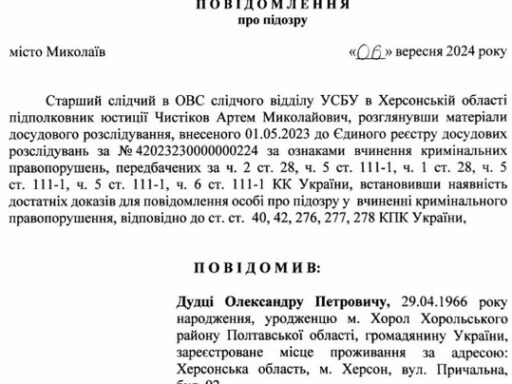 #громадськемісце СБУ оголосила підозру голові окупаційної адміністрації Скадовська #херсон #kherson