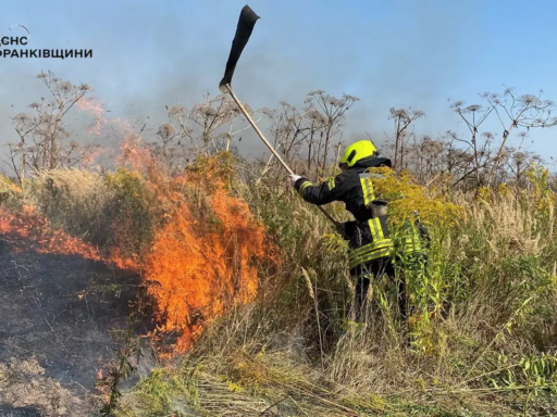 #громадськемісце У Загвізді вогнеборці ліквідували пожежу сухої трави площею 4,5 га. ФОТО #іванофранківськ #ivanofrankivsk